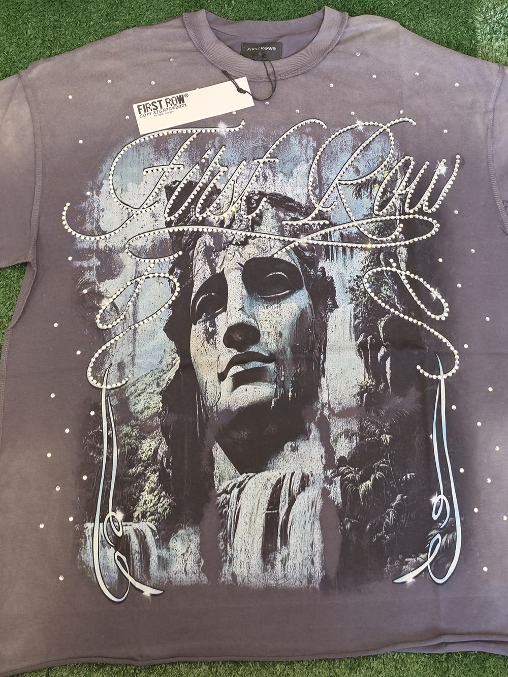 First Row Graphic Tee L